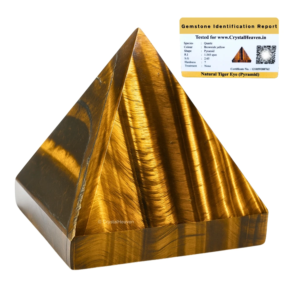 Tiger Eye Pyramid (2 Inch)