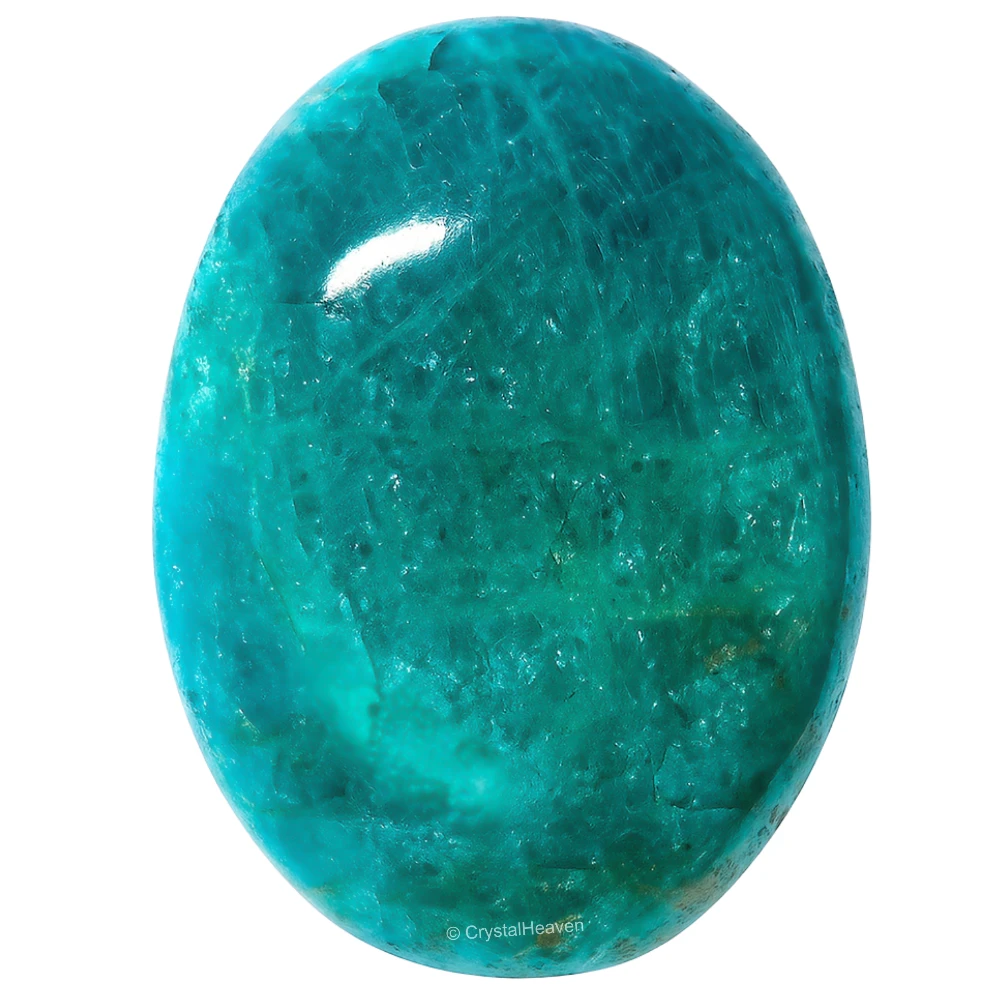 Green Apatite Palm Stone