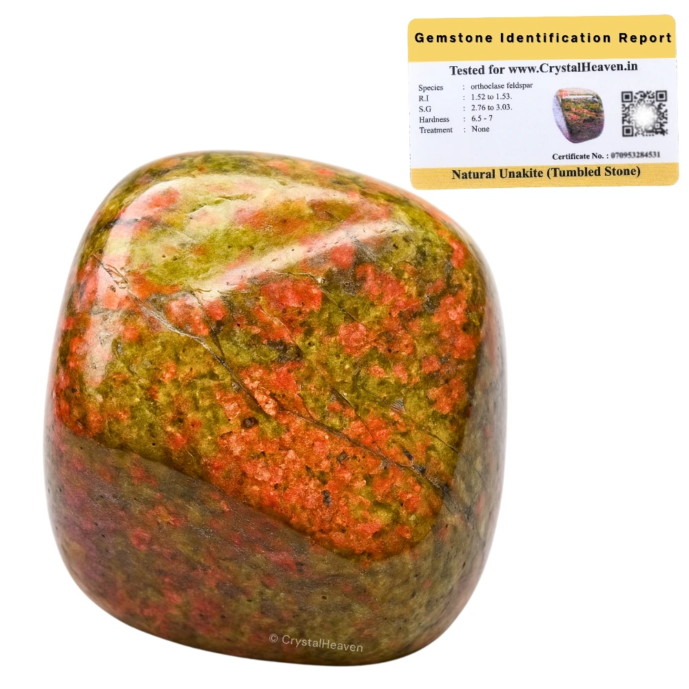 Tumbled Unakite Stones (30 Gram)