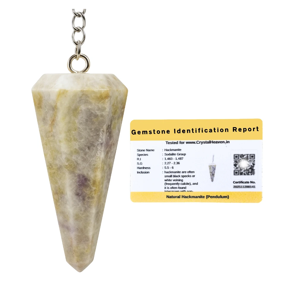 Hackmanite Pendulum