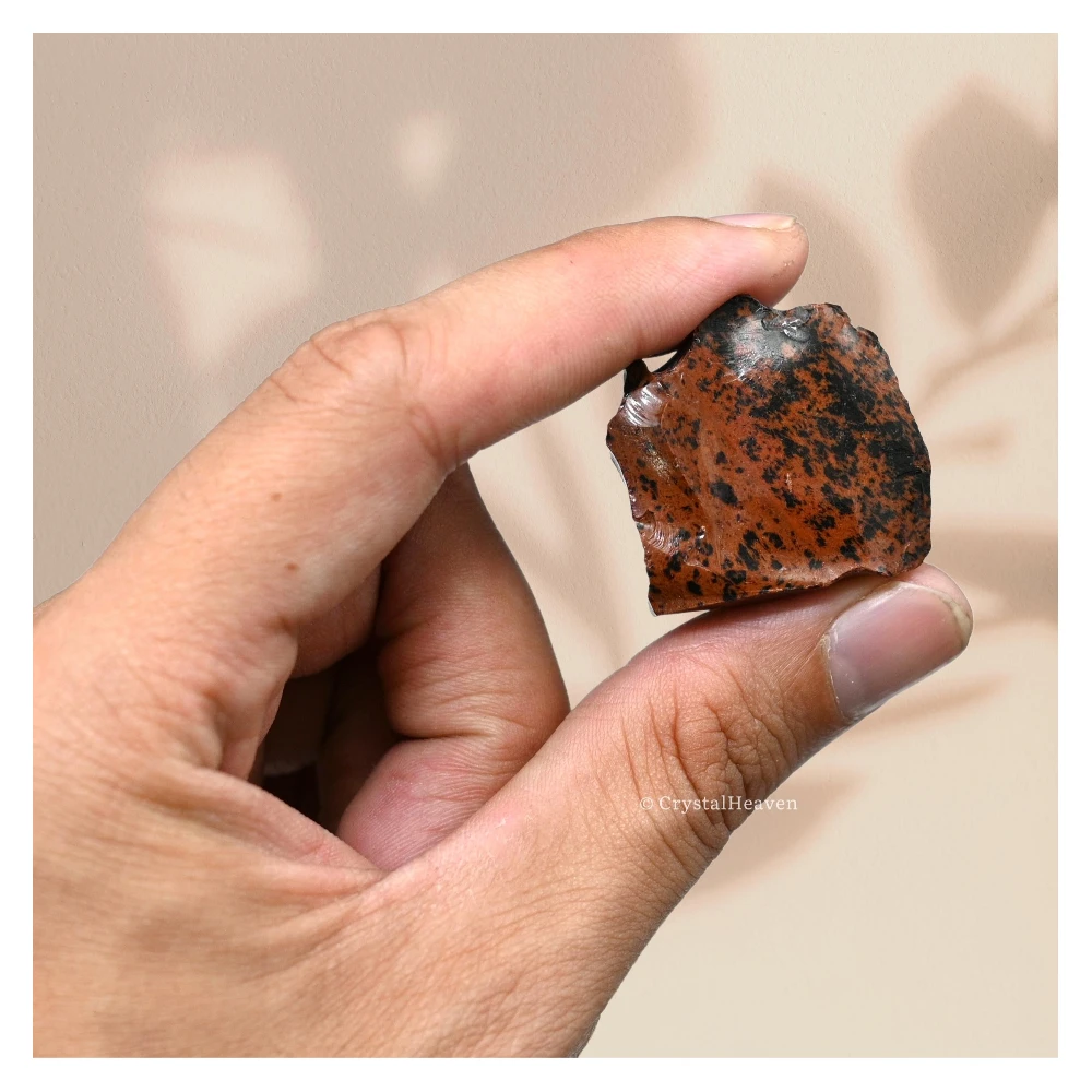 Raw Mahogany Obsidian Crystals (1 Piece)
