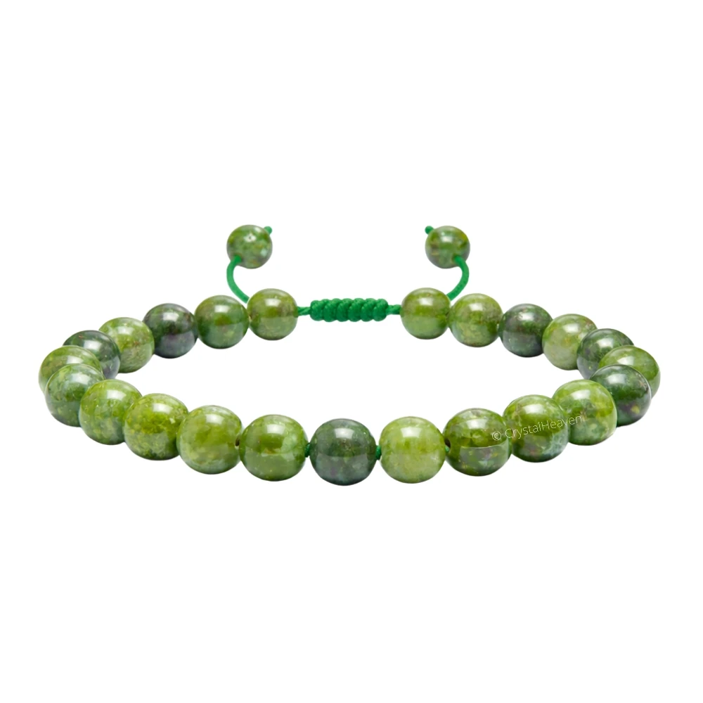 Green Jade Bracelet (Adjustable)