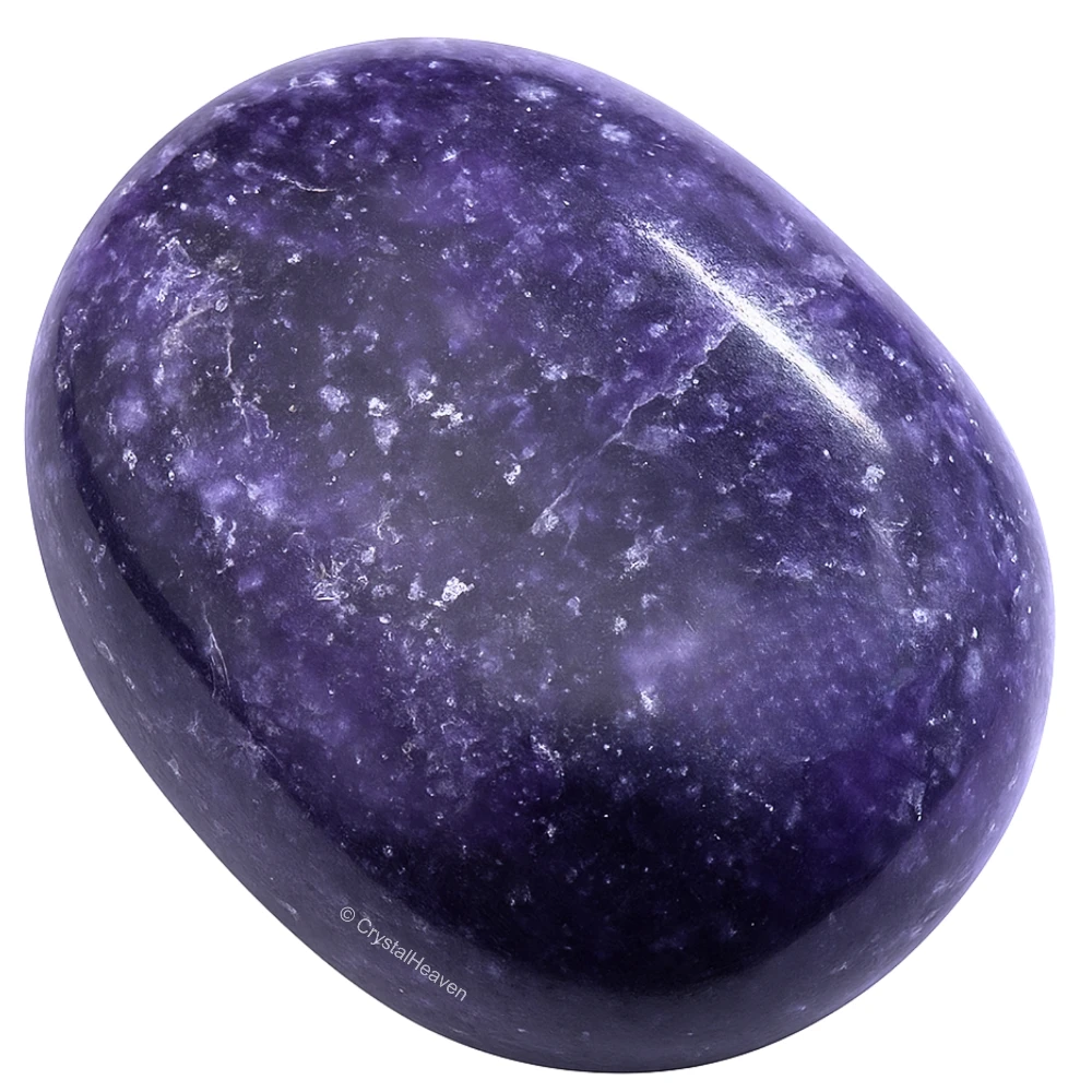 Lepidolite Palm Stone