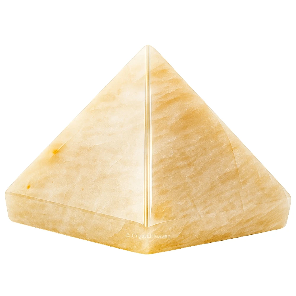 Cream Moonstone Pyramid (2 Inch)