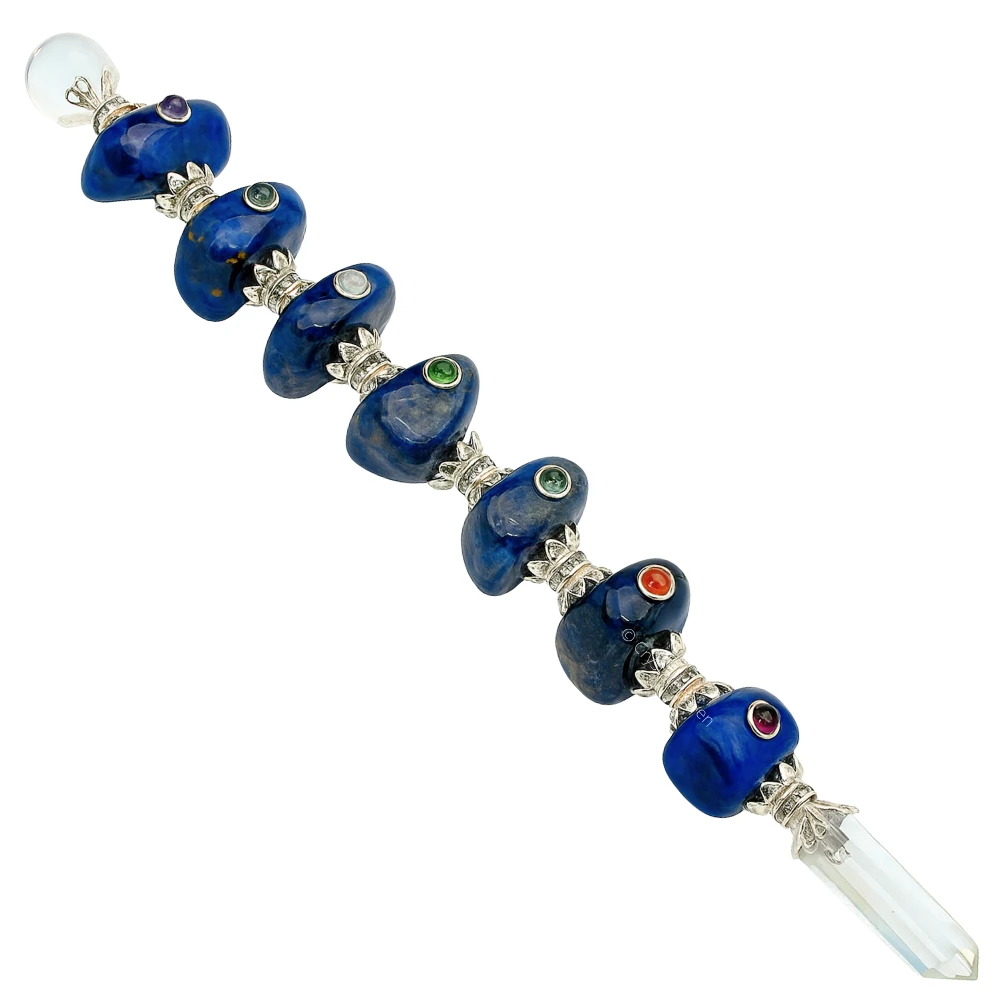 Sodalite Crystal Tumbled Healing Stick