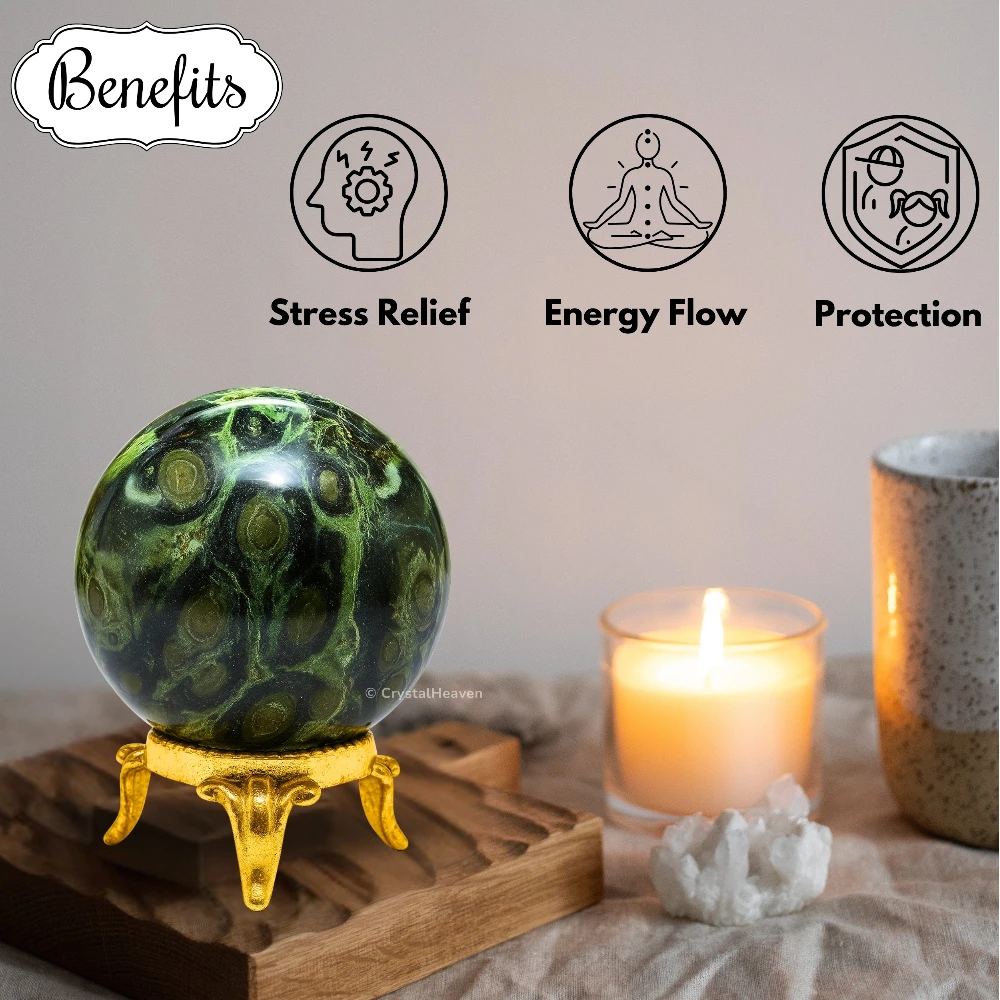 Kambaba Jasper Sphere (2 Inch)