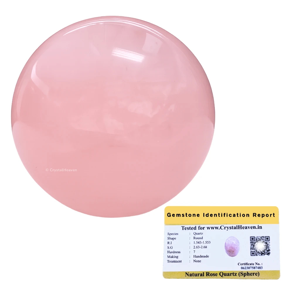 Rose Quartz Sphere (1 Inch)