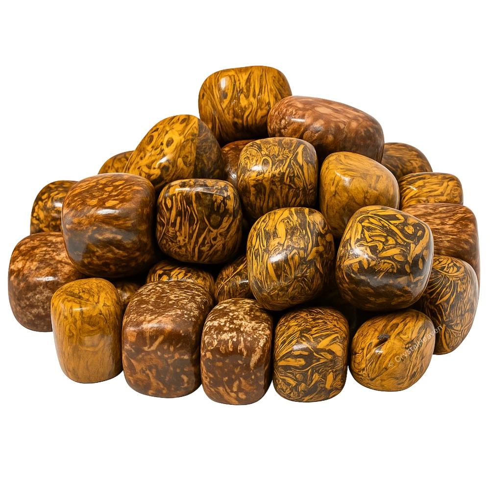 Tumbled Mariyam Jasper Stones (30 Gram)