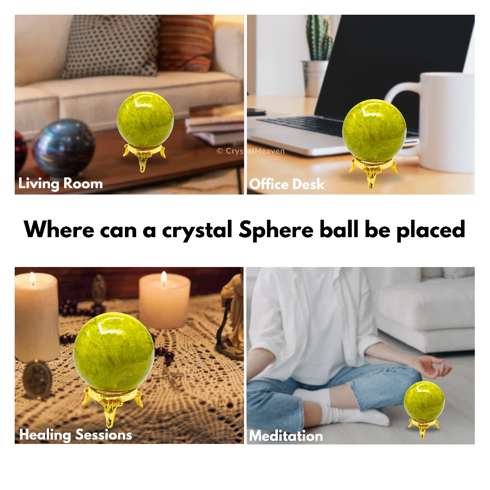 Green Opal Sphere (2 Inch)