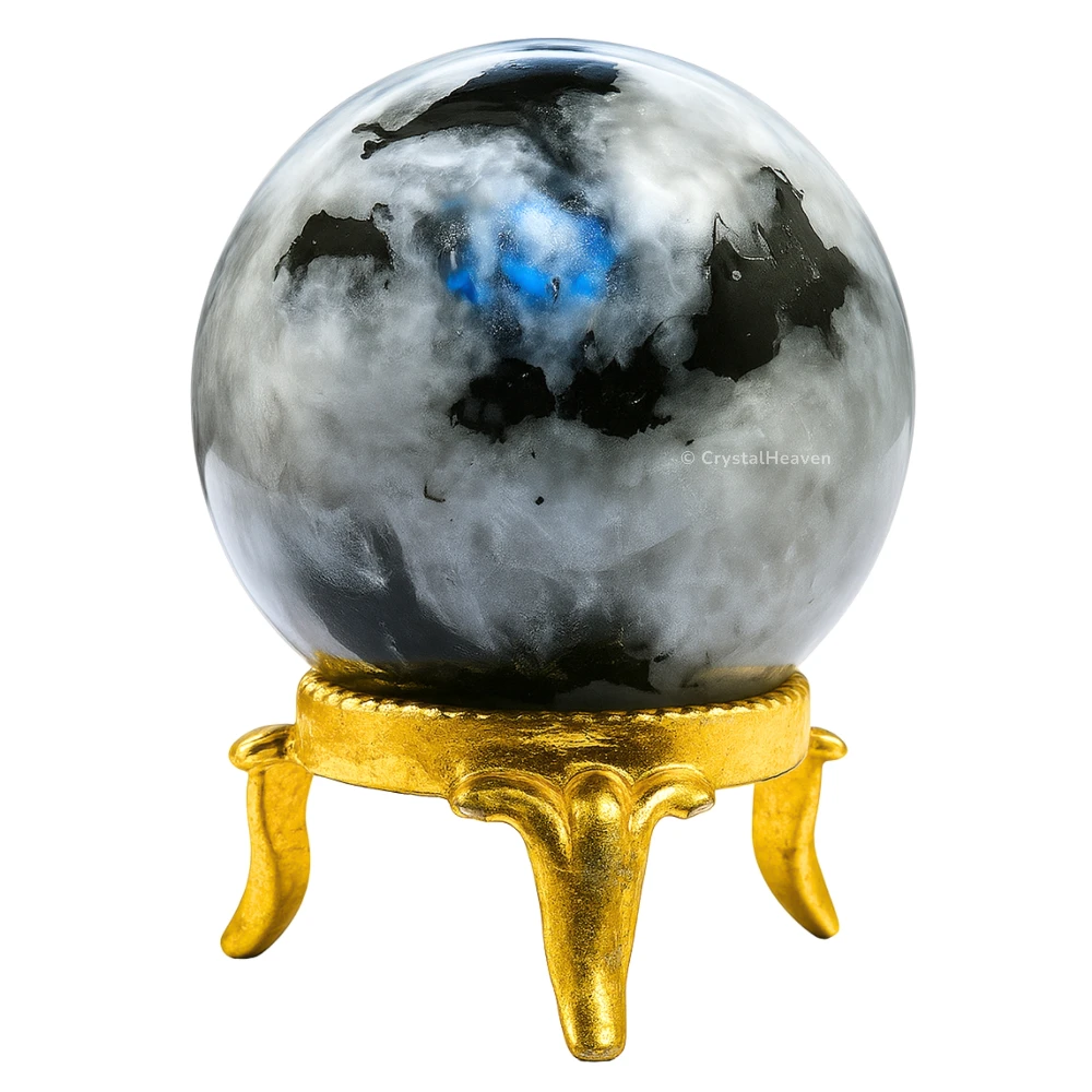 Rainbow Moonstone Sphere