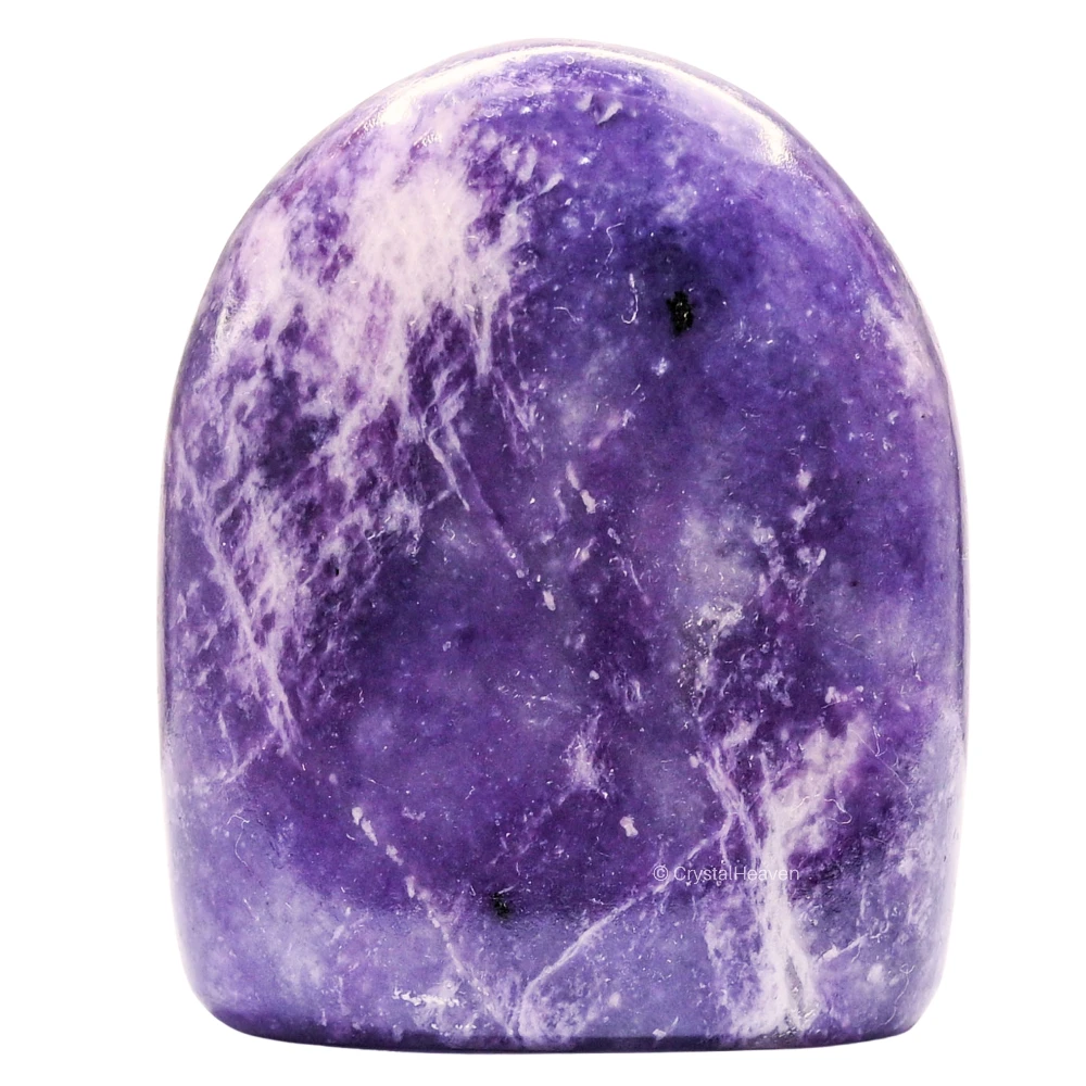 Lepidolite Standing Palm Stone (Large)