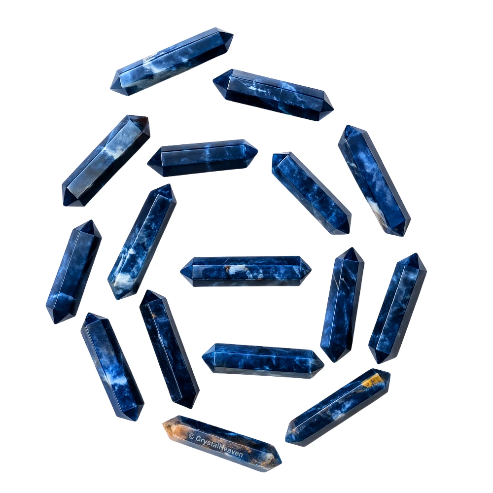 Sodalite Pencil Points (Double Terminated)
