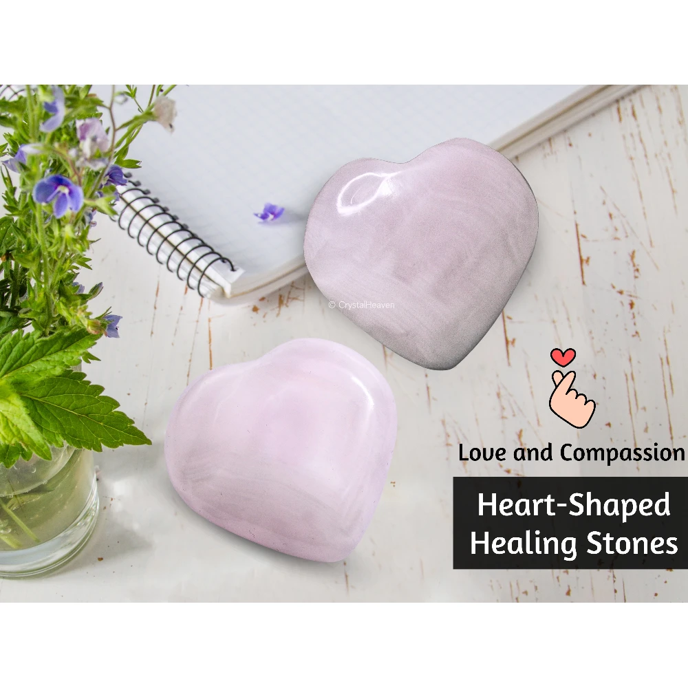 Pink Calcite Heart