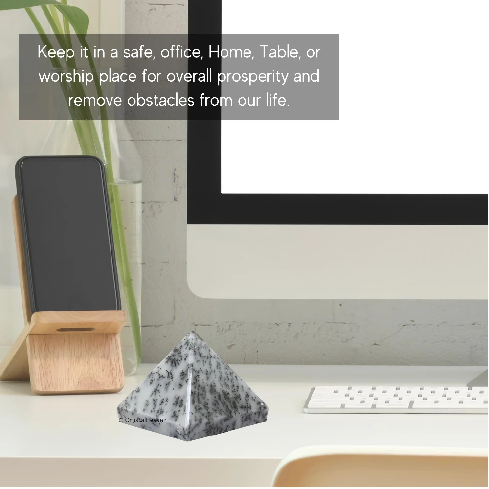 Dendrite Opal Pyramid (2 Inch)