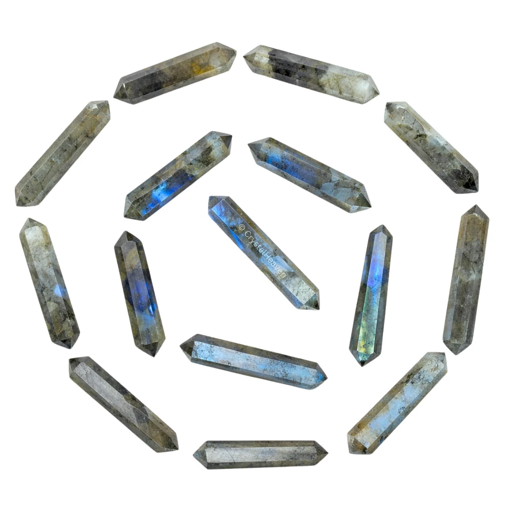 Labradorite Pencil Points (Double Terminated) (Set of 3)