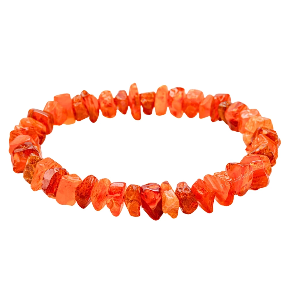 Carnelian Chips Bracelet