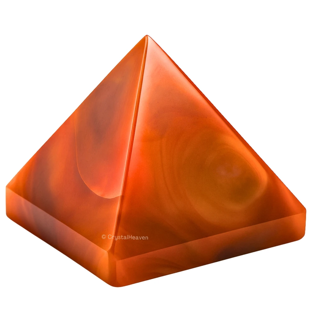 Carnelian Pyramid (1.5 Inch)