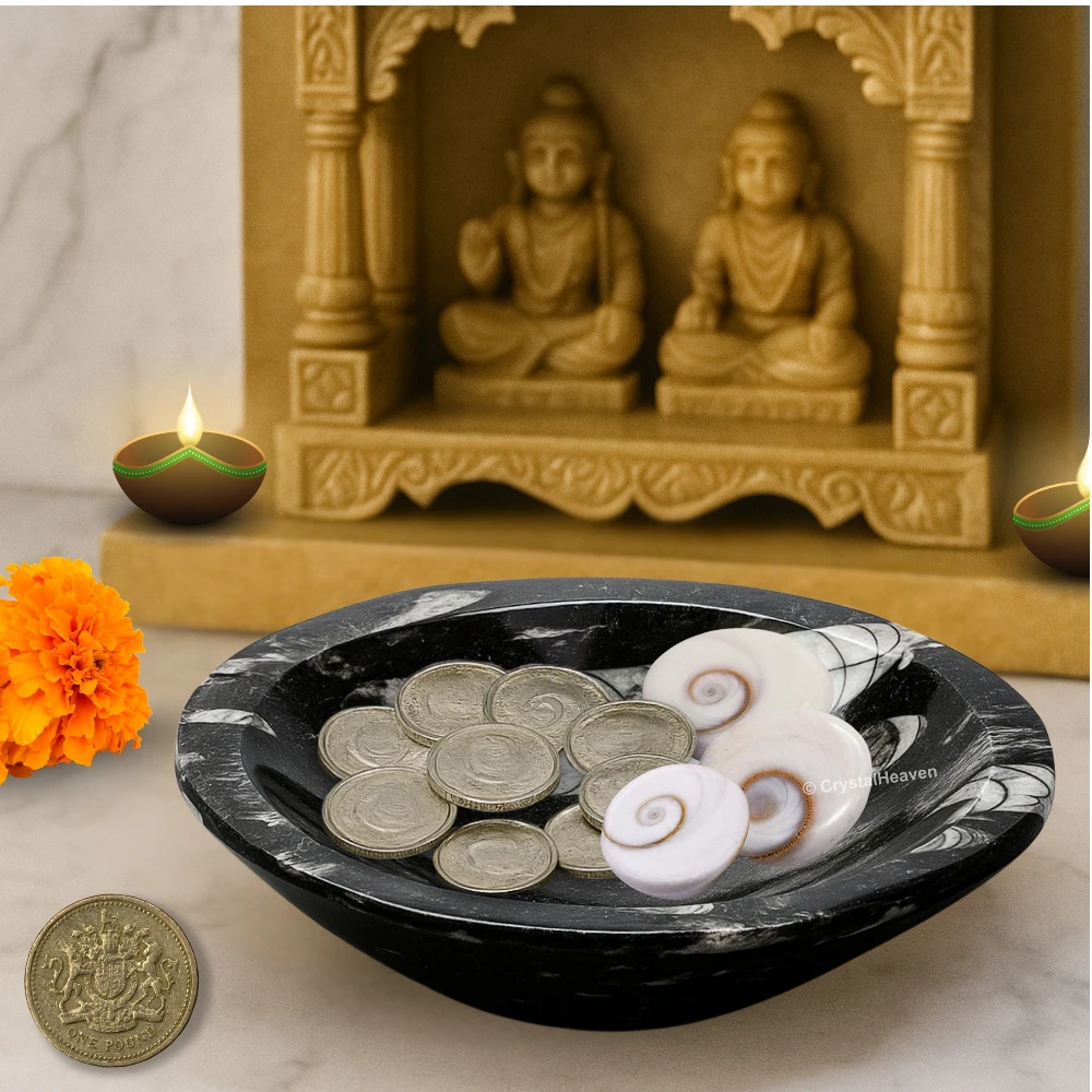 Kuber Stone Crystal Bowl (4 Inch)