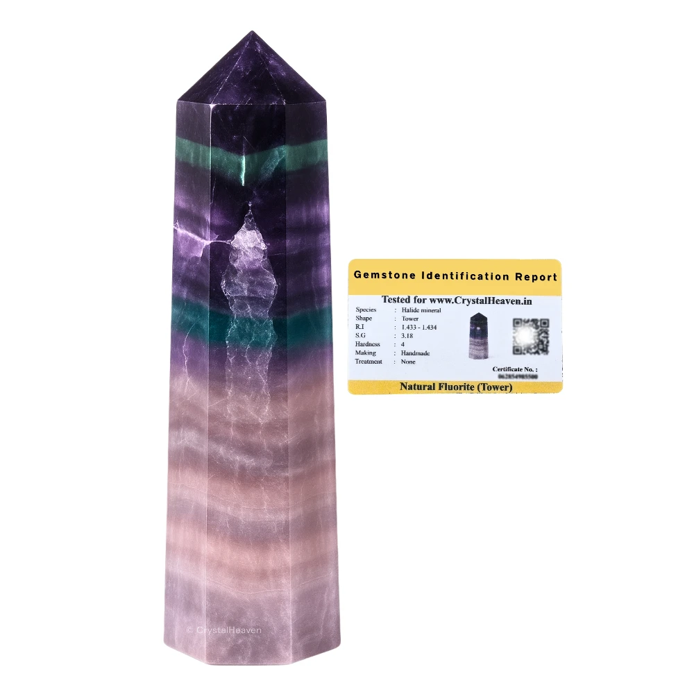 Fluorite Tower (3" to 4" inch)