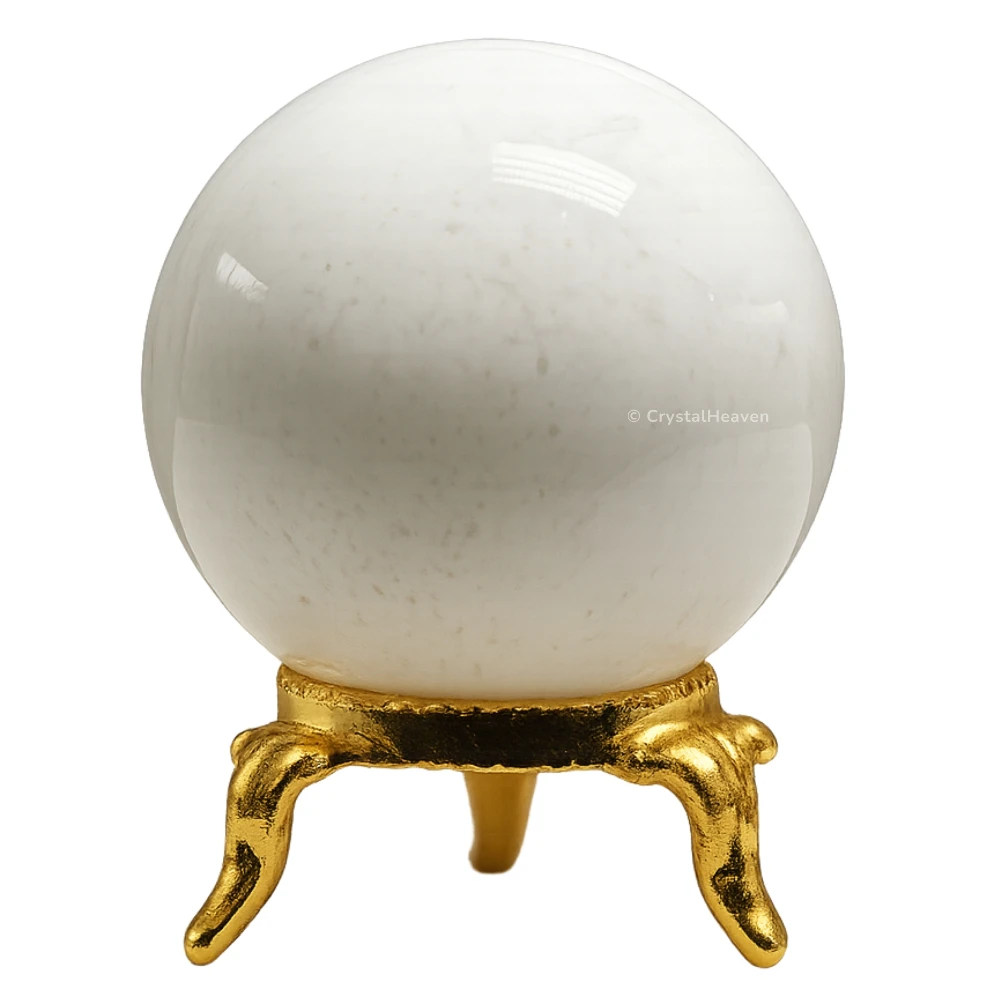 Snow Quartz Sphere
