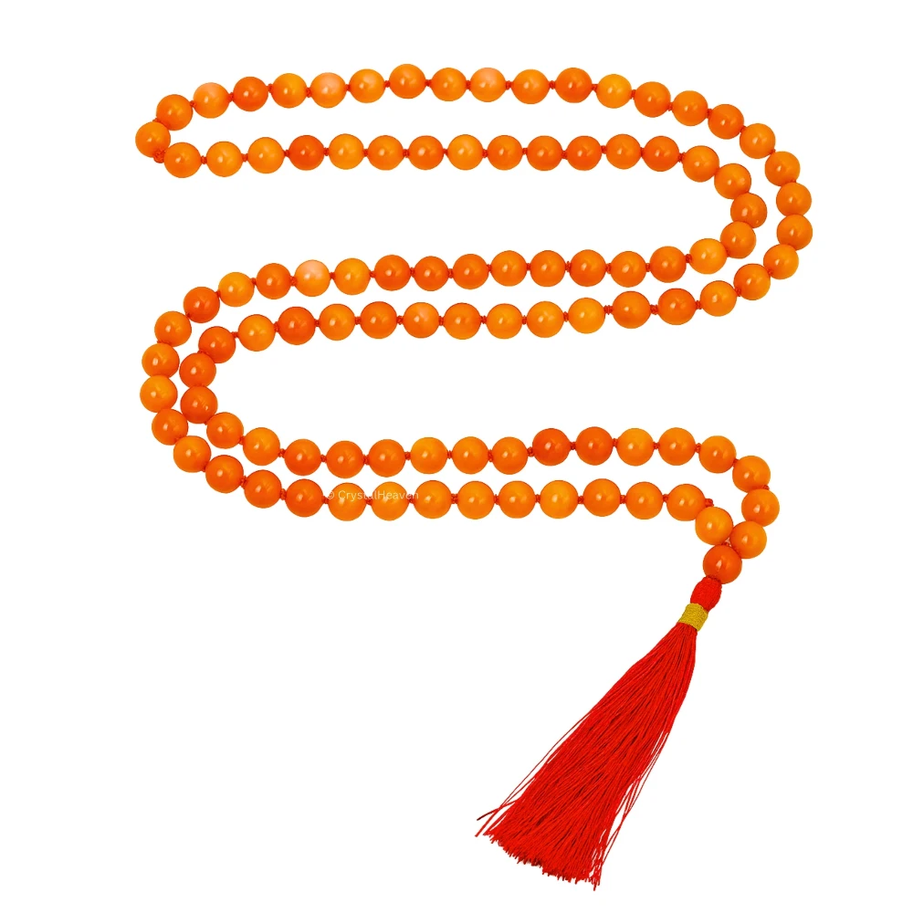 Red Aventurine Japa Mala (Hand Knotted)