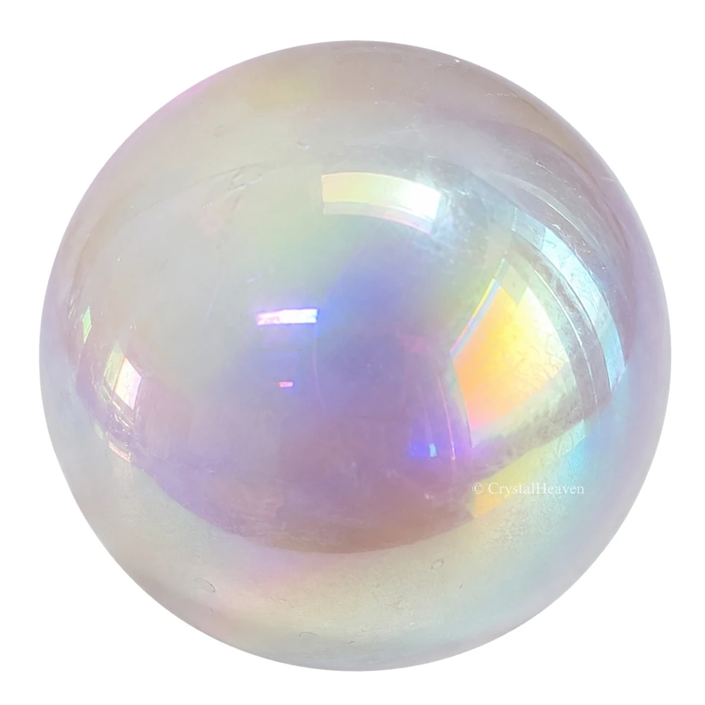 Angel Aura Quartz Sphere (1 Inch)