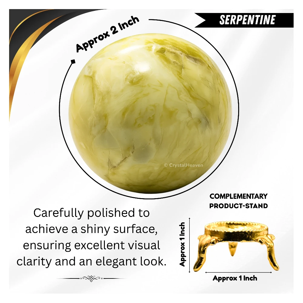 Serpentine Sphere (2 Inch)
