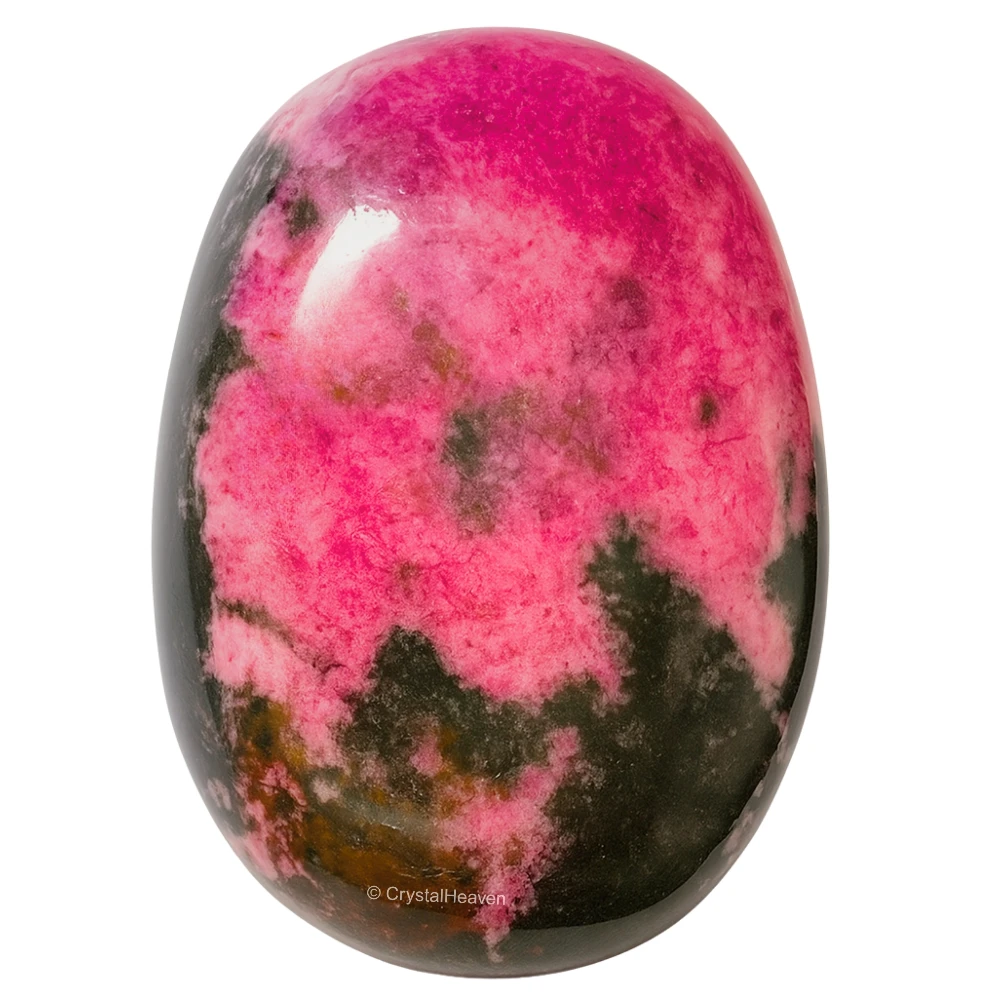Rhodonite Palm Stone