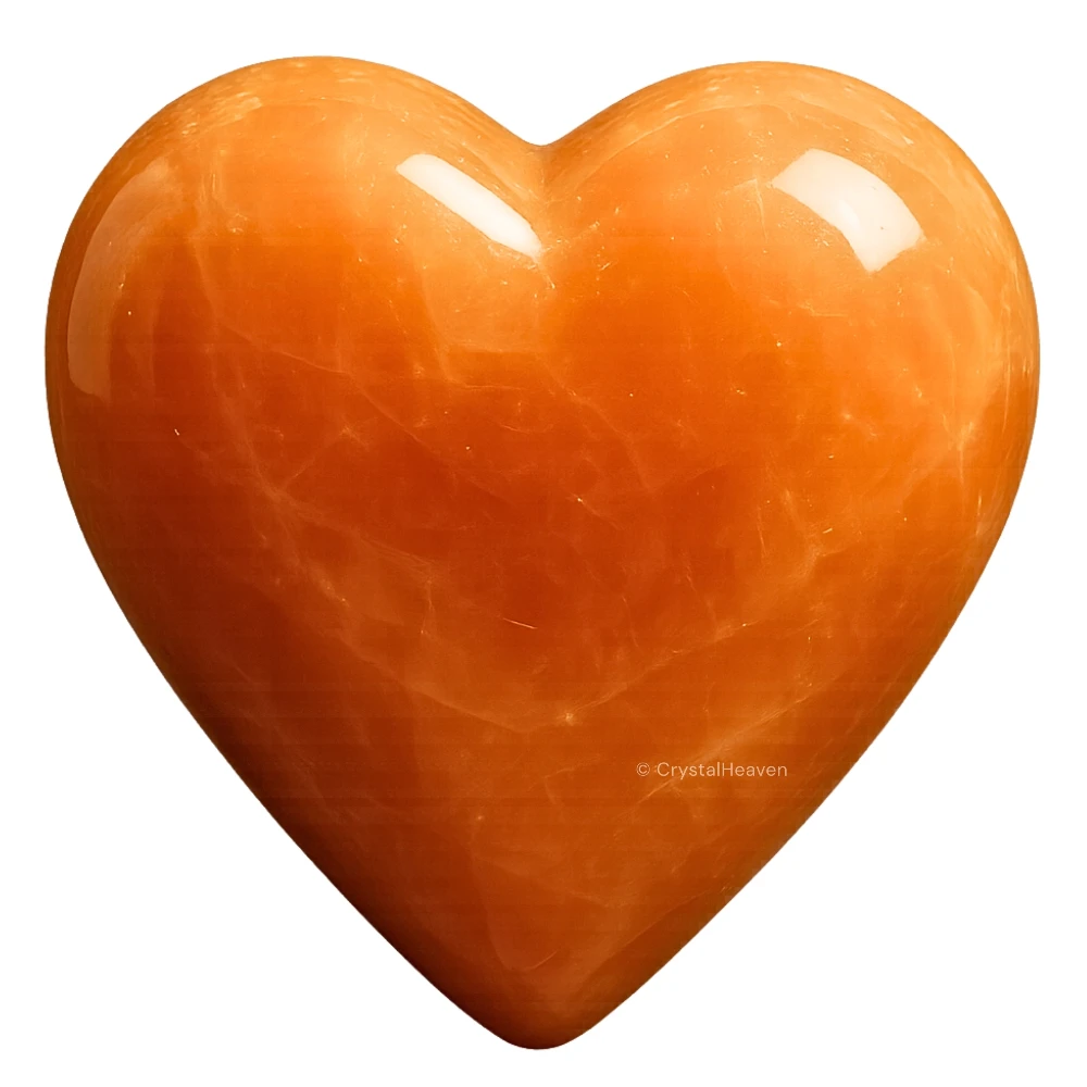 Red Aventurine Heart