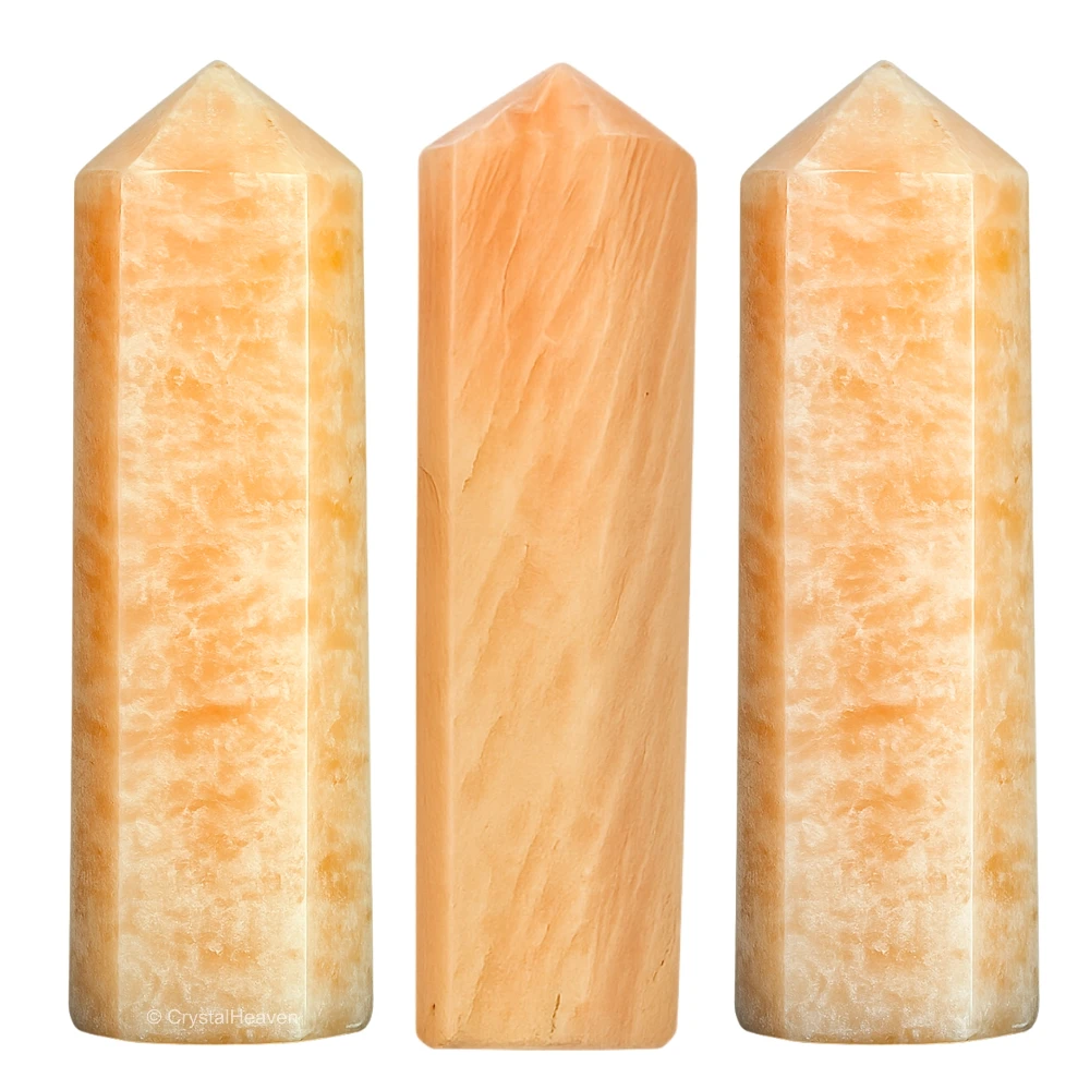 Cream Moonstone Pencil Points (Set of 3)