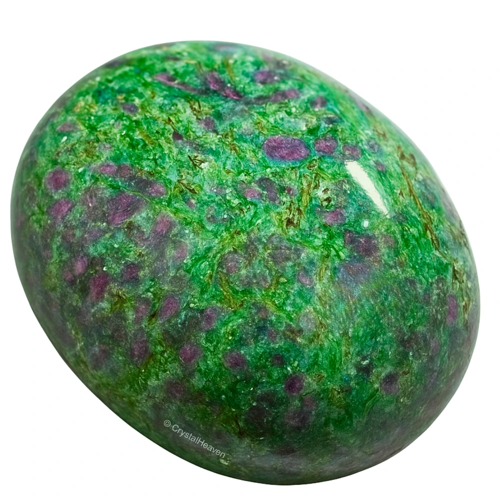 Ruby Fuchsite Palm Stone