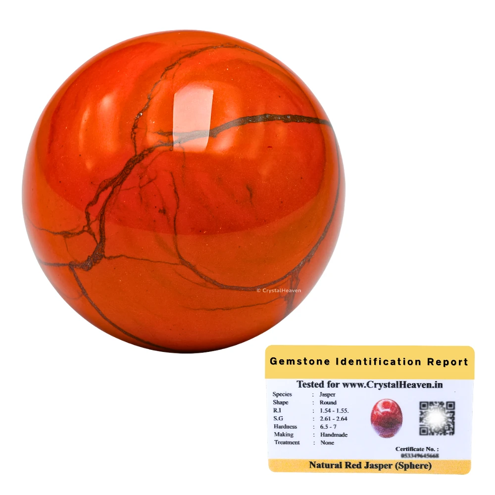 Red Jasper Sphere (1 Inch)