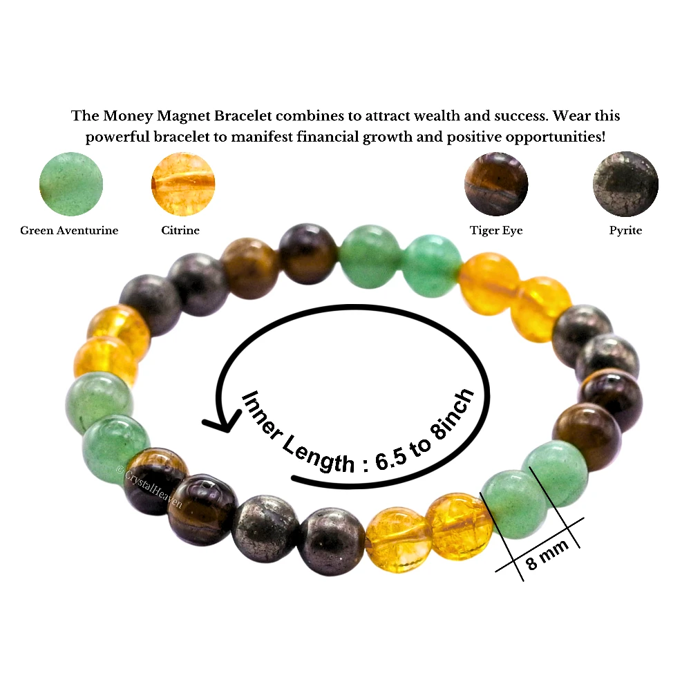 Money Magnet Bracelet (Strechable)