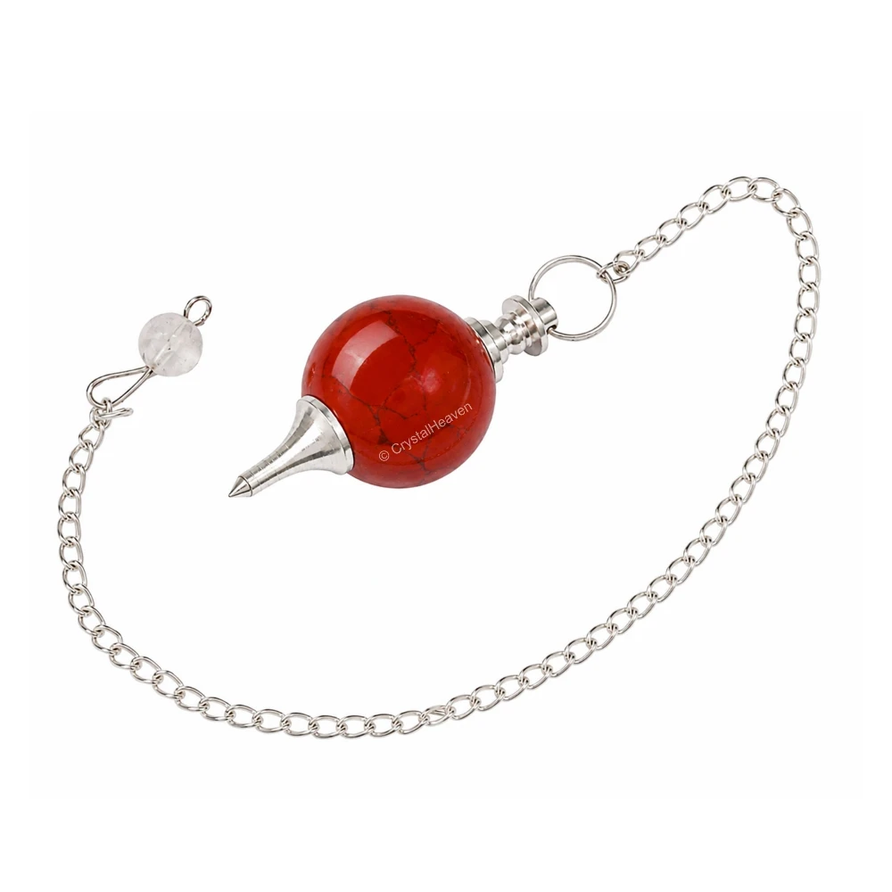 Red Jasper Ball Pendulum