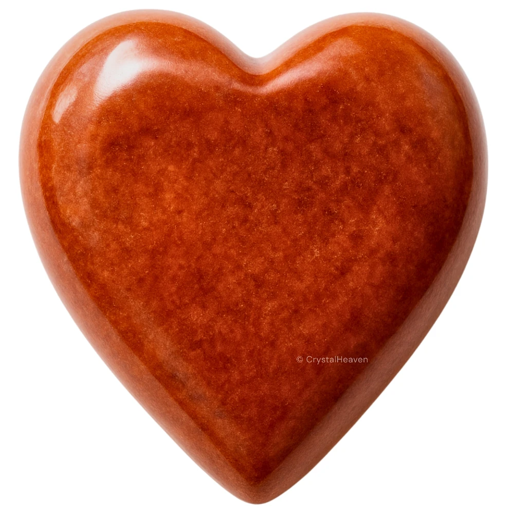 Carrot Jasper Heart