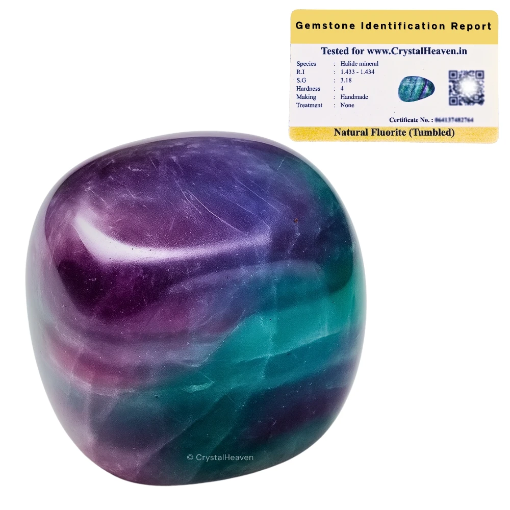 Tumbled Fluorite Stones (30 Gram)