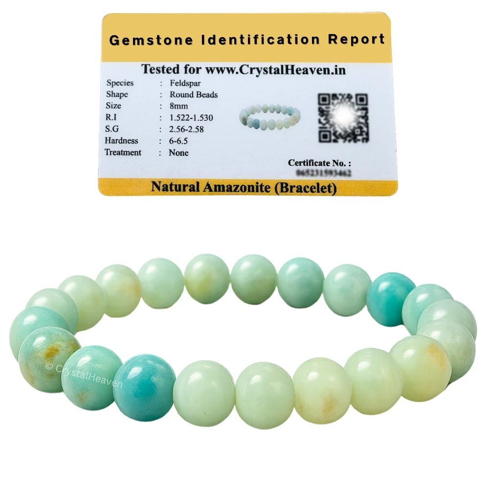 Premium Amazonite Bracelet (Elastic)