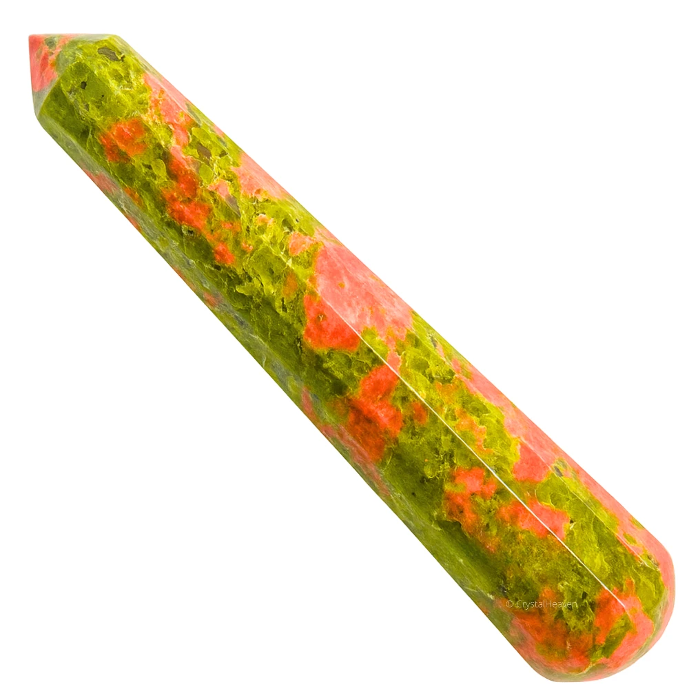 Unakite Wand (Faceted)