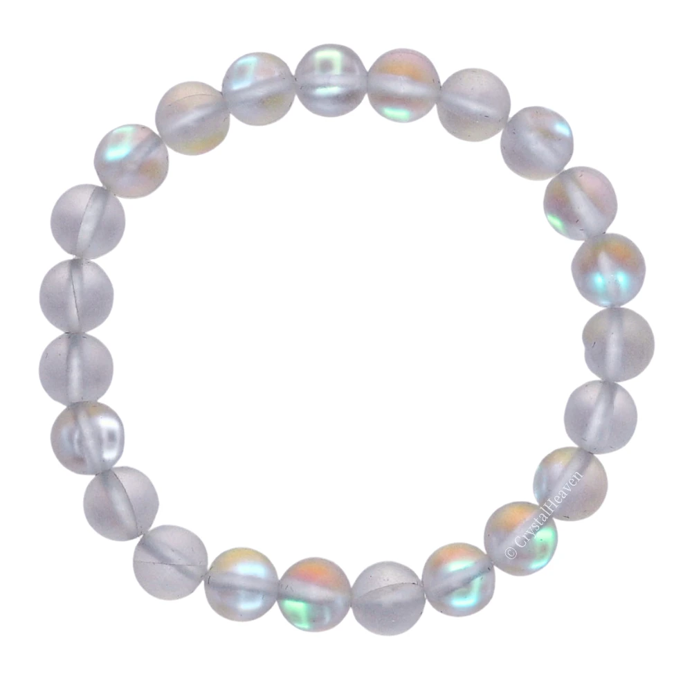 Rainbow White Mermaid Bracelet (Elastic)