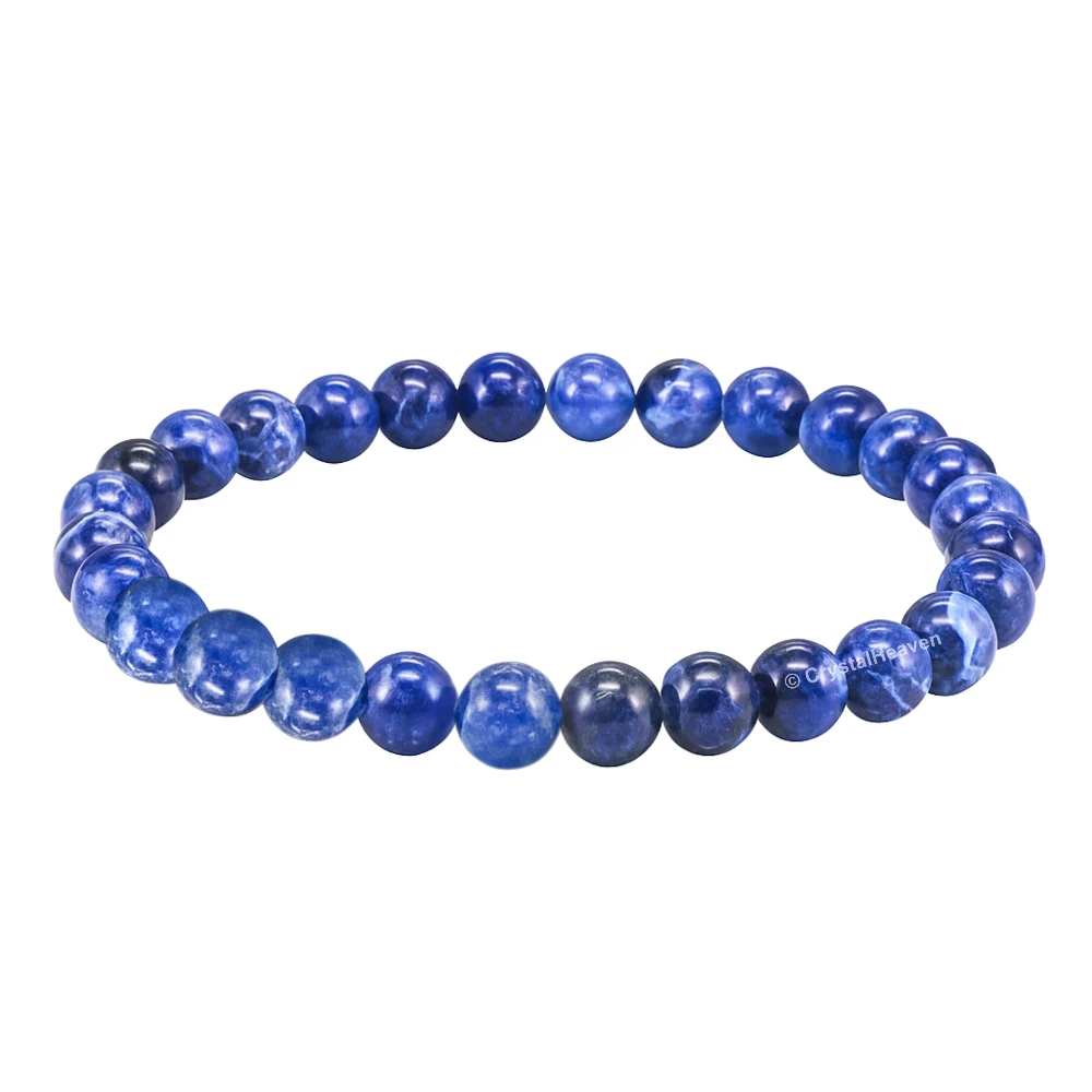 Sodalite Healing Crystal Bracelets - 6mm Beads