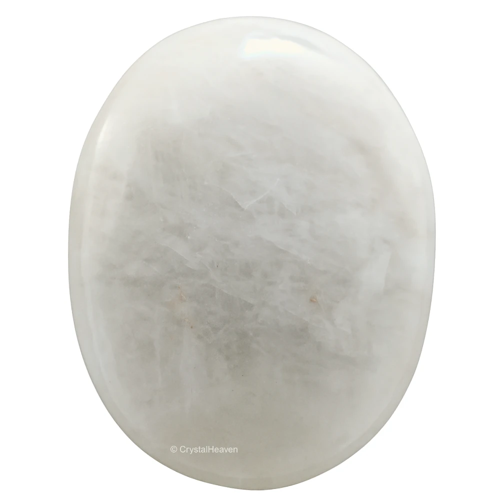 Snow Quartz Palm Stone