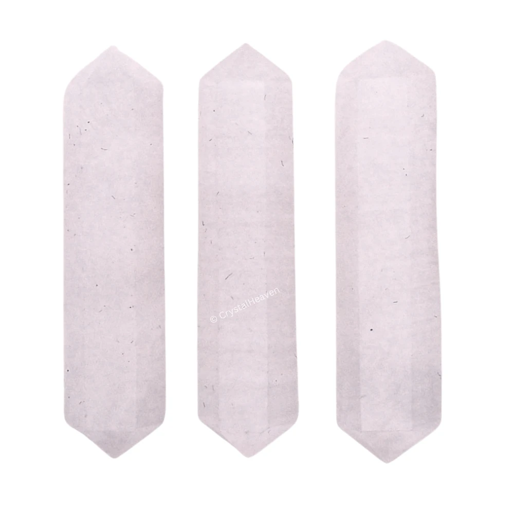Pink Calcite Pencil Points (Double Terminated) (Set of 50)