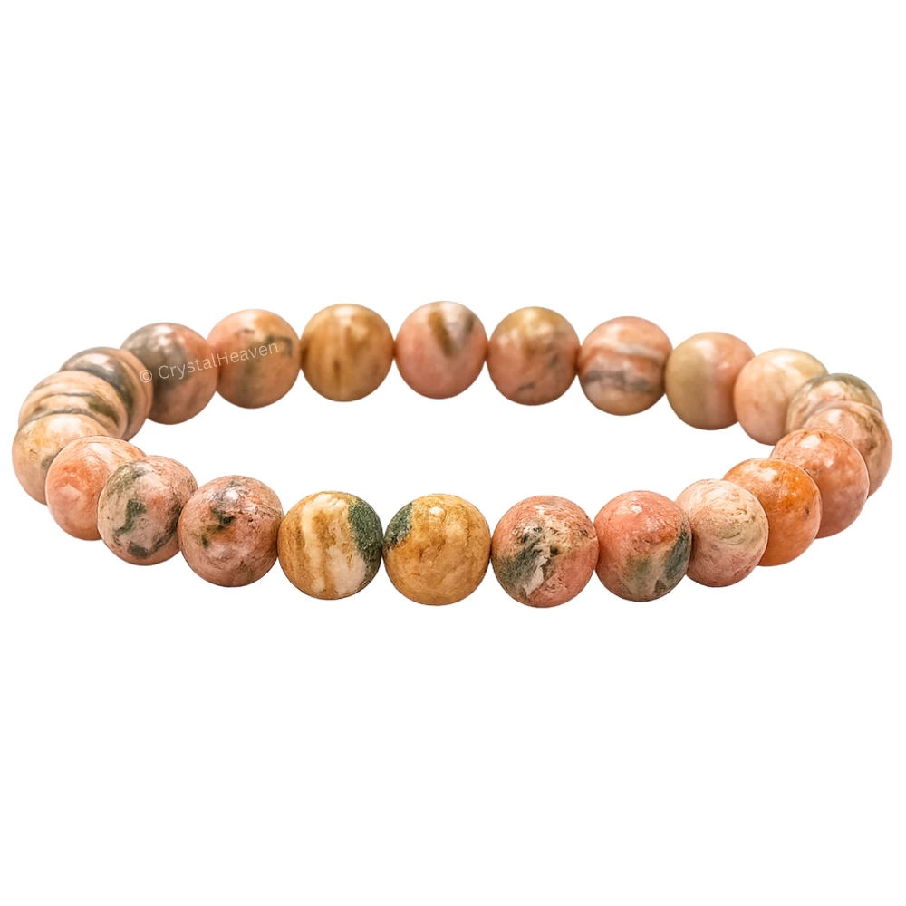 Rhodochrosite Bracelet (Elastic)