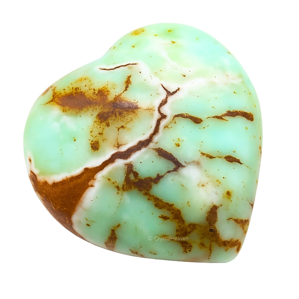 Chrysoprase Heart