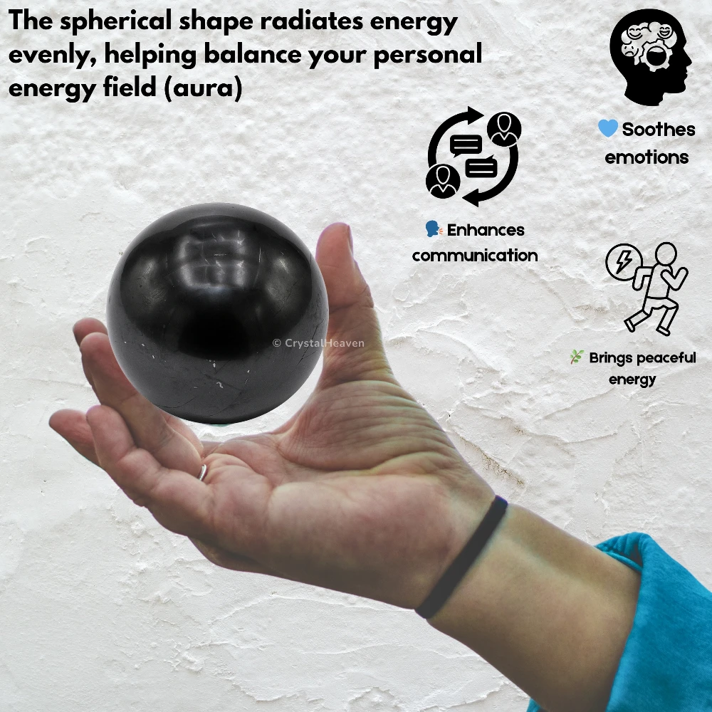 Shungite Sphere (2 Inch)