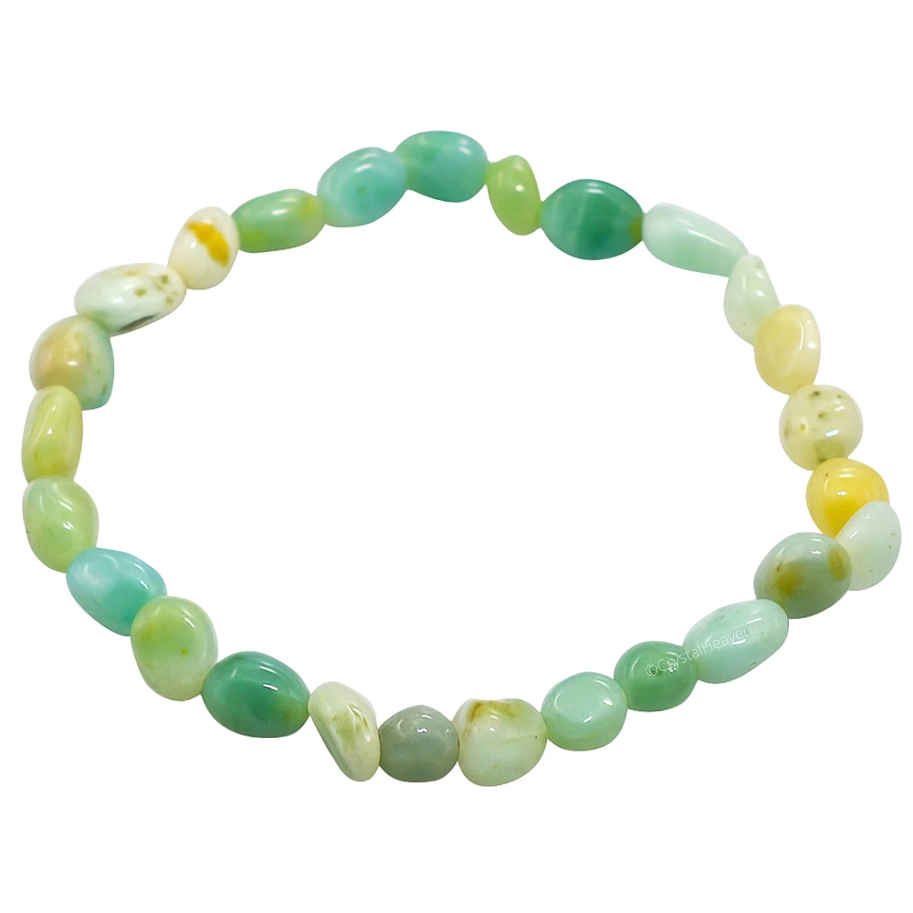 Amazonite Tumbled Bracelet (Elastic)