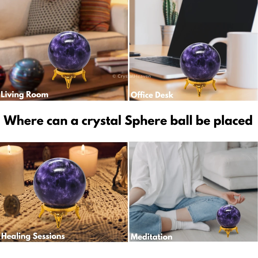 Lepidolite Sphere (2 Inch)