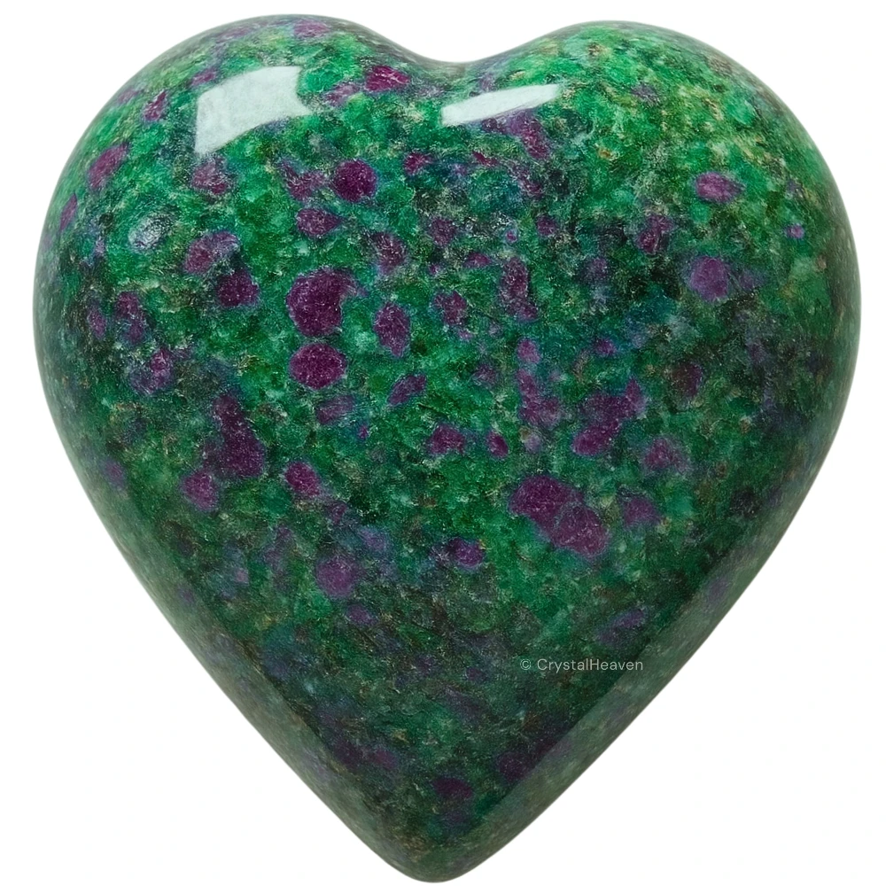 Ruby Fuchsite Heart