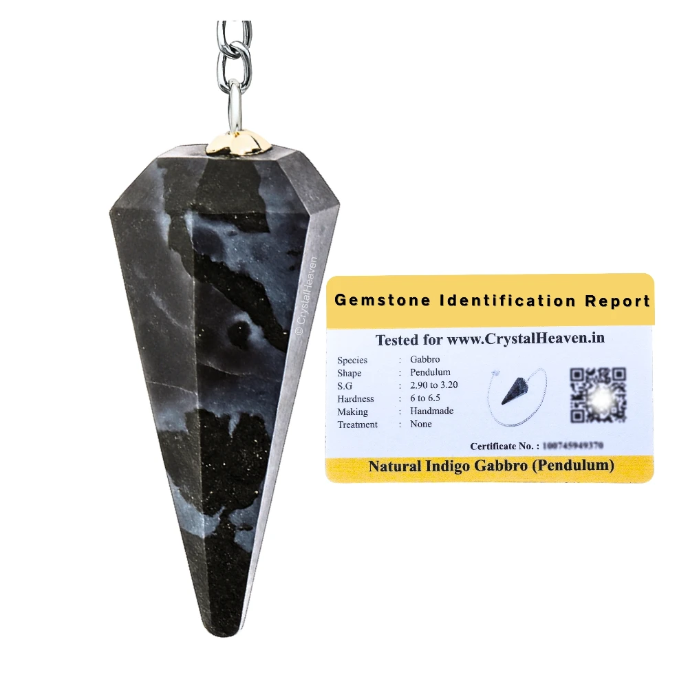 Indigo Gabbro Pendulum
