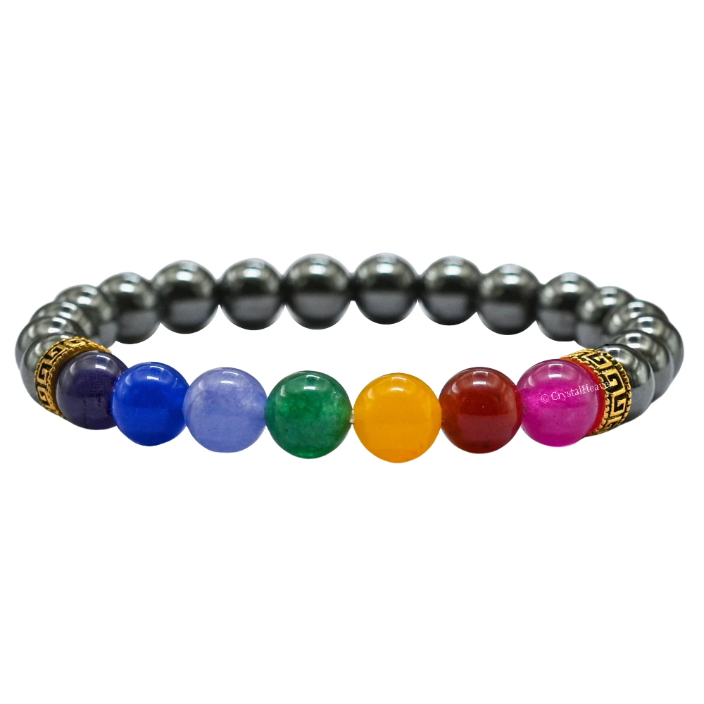 Hematite Chakra Bracelet (Elastic)